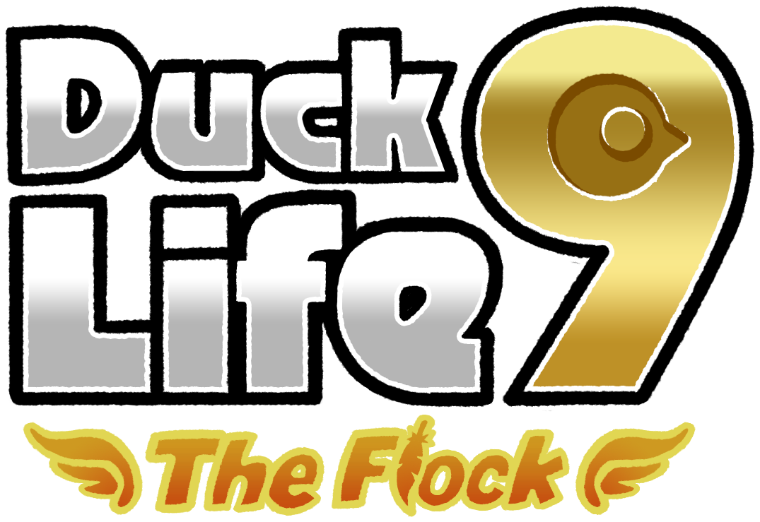 Duck Life 9: The Flock logo